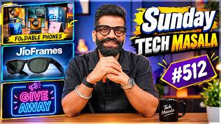 Jio Frames? | Budget Foldable Phones? | iPhone Giveaway Delivery? | STM #512 | Technical Guruji🔥🔥🔥