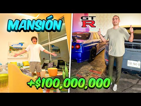 MI AMIGO MILLONARIO TUCKY NOS MUESTRA SU NUEVA MANSIÓN DE $100 MILLONES - Yair17