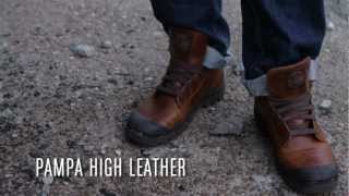 palladium boots leather