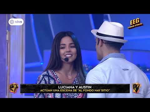 ¿Luciana Fuster y Austin Palao se besaron en reto de actuación?