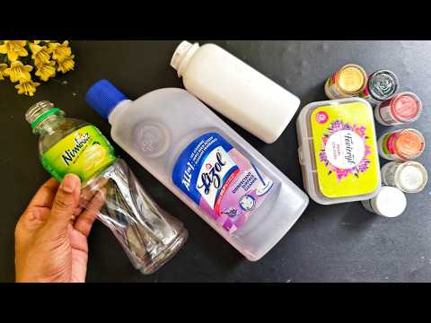 3 DIY - Waste Bottle Decoration Ideas - Bottle Craft - Reuse Ideas - Plastic Bottles Decoration Idea