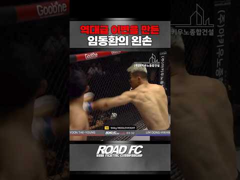 이젠 정말 황인수 눈앞까지 온 임동환 - 윤태영 VS 임동환 [원주 MMA 스포츠 페스티벌 - 굽네 ROAD FC 069]