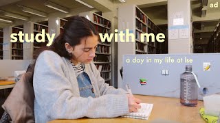 study w/ me 📚🎧🏙 a day in my life as a masters student at lse