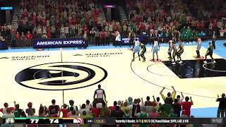 BOS Celtics vs ATL Hawks /#JBLS11 #NBA2k #myLeague GM27
