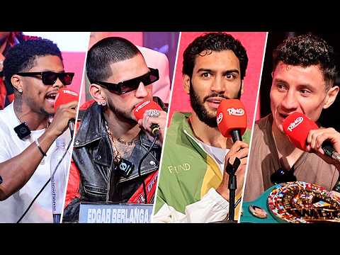 Berlanga vs Sheeraz | Stevenson vs Zepeda FULL HEATED Ring 3 Press Conference & Face Offs