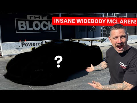 Unveiling The Block: Modified McLaren Drift Car Showcase