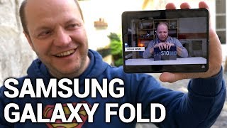 Vido-Test : Samsung Galaxy Fold : prise en main et 1er avis #GalaxyFold