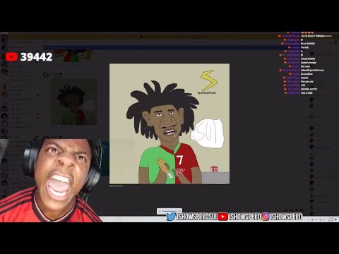 iShowSpeed Reacts To His FAN ART 😂 *FUNNY*