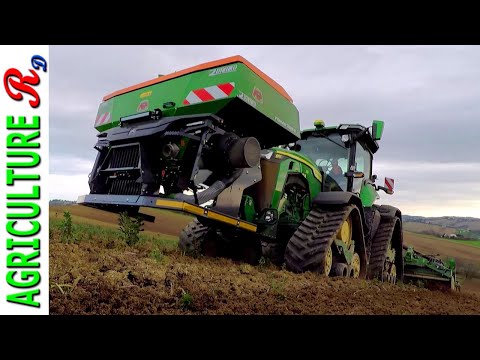 John Deere 8RX 340 | Amazone KG 5001-2 | AFA System | Semina 2022