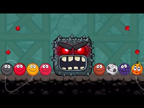 RED BALL 4 // FINAL BOSS VS ALL BALLS (iOS Gameplay)