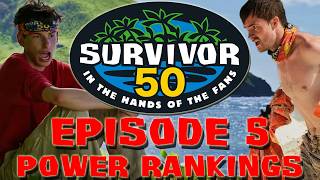 Survivor 50 - Episode 5 Power Rankings (Live Stream Clip)