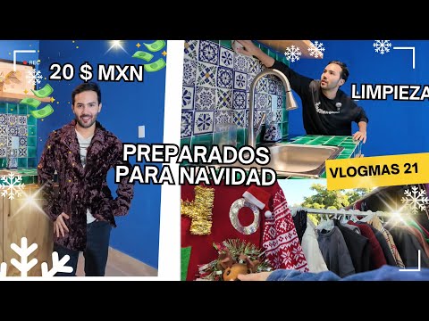 🎄BUSCANDO EN LA PACA mi ropa para NAVIDAD + Limpieza en el DEPA 🎄