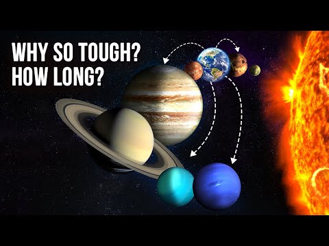 Why Is It So Tough To Get To Each Of The Solar Systems Planets, And How Long To Get There?