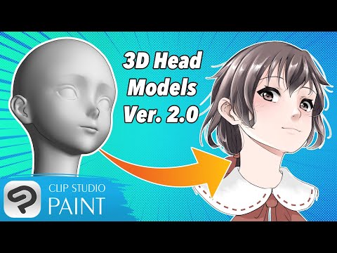 Draw MANGA with CLIP STUDIO PAINT Ver.2.0 3D models