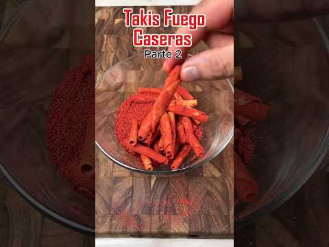 botana Takis fuego caseros #botanas #botana #papas #picante #easyrecipe #receta #canaldecocina