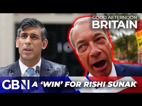 Nigel Farage not standing as a Reform UK candidate is a 'WIN' for Rishi Sunak