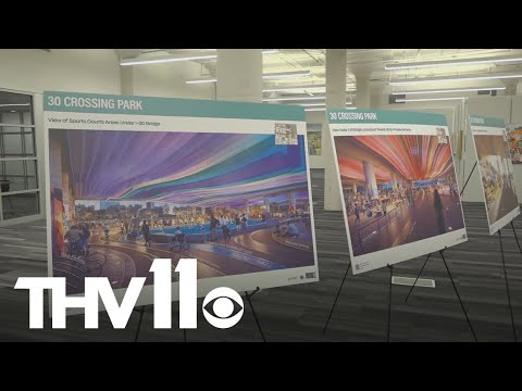 YouTube video thumbnail: Little Rock City Leaders Unveil Master Plan for Downtown