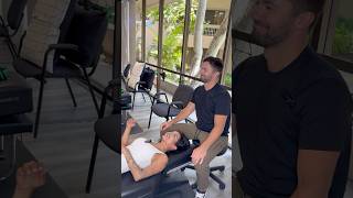 Cracks got her hallucinating #chiropractor #adjustment