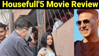 Housefull 5 | अक्षय कुमार मास्क लगाकर | लोगो से पूछे सवाल | Getty Galaxy Cinema |Bandra west Mumbai