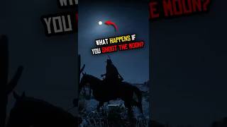 What happens when you shoot the moon in GTA, RDR1, and in RDR2? | #rdr2 #gta #gaming #shorts