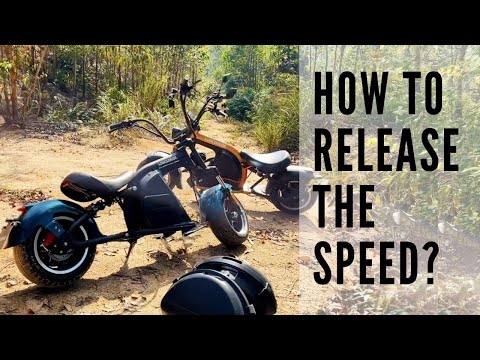 How to Release the Speed of the Fat Tire Harley electric scooters Citycoco Chopper