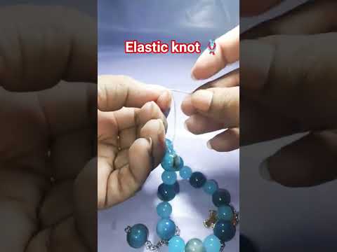 How to Tie a bracelet knot🪢😍 #shorts #bracelet#knot#diy#youtubeshorts#jewelrymaking#beads#viral#asmr