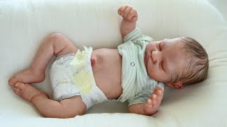 REAL or FAKE?? Silicone Drink and Wet Reborn Baby Boy Lelou #reborn #reborncommunity #reborndoll