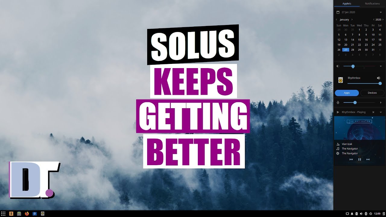 Solus 4.1 -Fortitude- Budgie Edition DistroTube