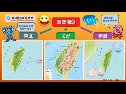 小五社會｜臺灣的氣候｜四季與溫度變化 - YouTube