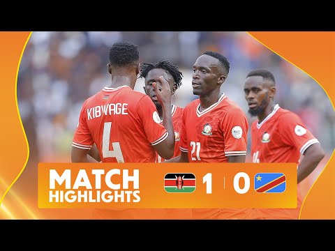 Match Highlights Kenya - DR Congo