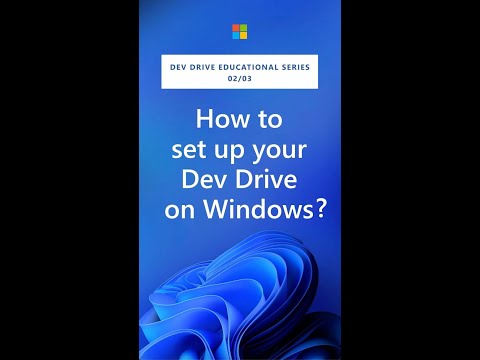 How do I set up Dev Drive?