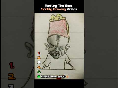 Ranking the funniest Scriblig drawing videos 😆