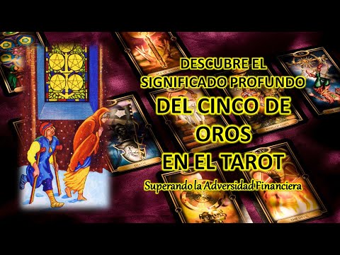 ☪️ SIGNIFICADO DEL 5 DE OROS | ABRE TU CORAZÓN Y RECIBE LA AYUDA  | CURSO DE TAROT RIDER WAITE