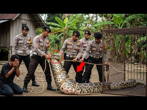 Tragedi: Istri Hilang, Suami Ambruk Saat Melihat Perut Ular Piton Tetangga Membesar