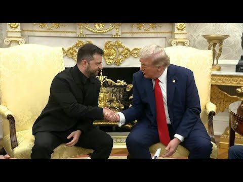 Zelensky thanks Trump at White House for trying to 'stop killings' | AFP