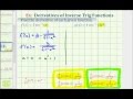 Understanding Derivatives of Inverse Trigonometric Functions