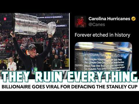 Billionaire Goes Viral For Defacing The Stanley Cup