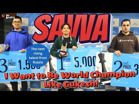 15-Year-Old GM Savva Vetokhin Wins Sunway Sitges 2024 in Style!