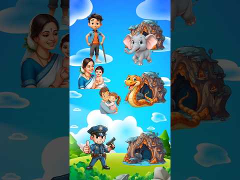 चुड़ैल गुफा में लड़की को उठा ले गया 🤯👻 #cartoon #shorts 💥