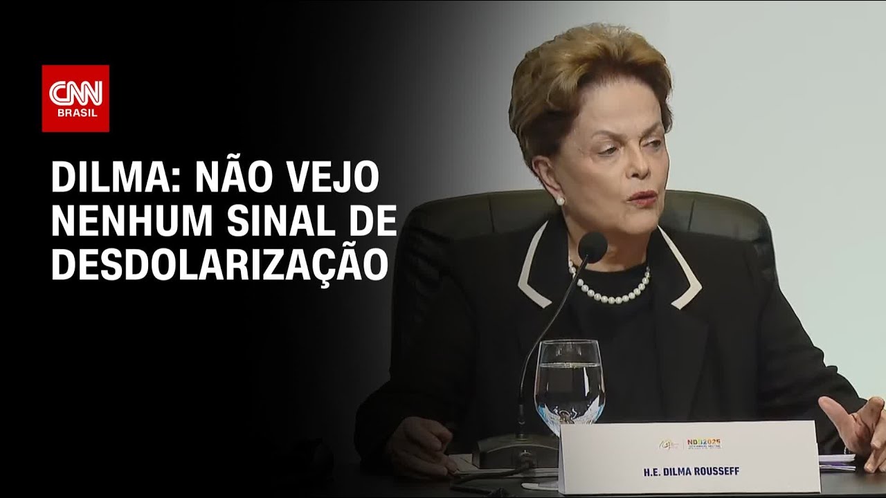 Presidente do banco do Brics diz que não vê nenhum sinal de desdolarização | AGORA CNN