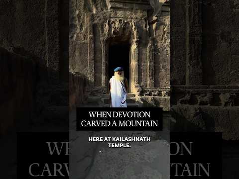A Temple Carved from a Mountain – Sadhguru at the Kailasa Temple in Ellora
