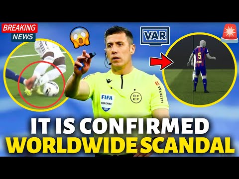 🚨BOMB IN LALIGA! IT'S CONFIRMED! GLOBAL SCANDAL! THIS IS ABSURD! REAL MADRID NEWS