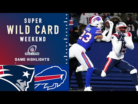 Patriots vs. Bills Super Wild Card Weekend Highlights | NFL 2021 video clip