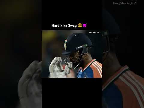 Hardik ka Swag😎 😱🏏💥❤️🥰🔥💯#hardikpandya #cricket #ytshorts #india#pakistan #bcci #viral #virat#yt #usa