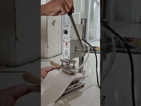 #emboss #stamp #stamping #kulitasli #leather #kulitmitasi #foil #kulit #brand #branding #stempel