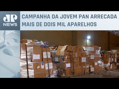 Rádios de pilha são enviados para Rio Grande do Sul