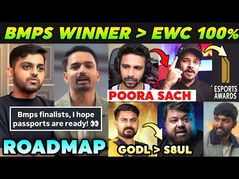 BMPS Winner Goes EWC💯 Neutrino Pick GodL Over S8ul, Reality of Thug - Ocean, BGMI Roadmap & Plans!