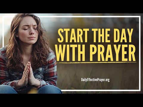 Look To God First Thing (BLESSED IN THE MORNING) | Blessed Morning Prayer To Start Your Day With God