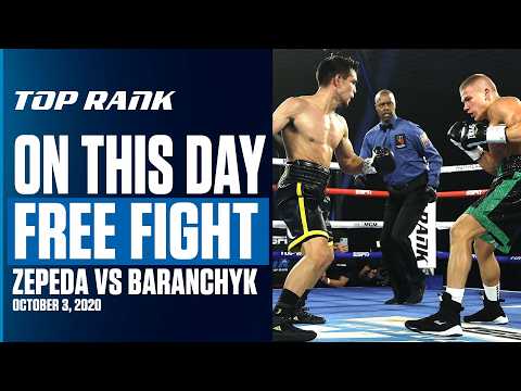 Jose Zepeda’s Vicious Knockout Of Ivan Baranchyk | ON THIS DAY