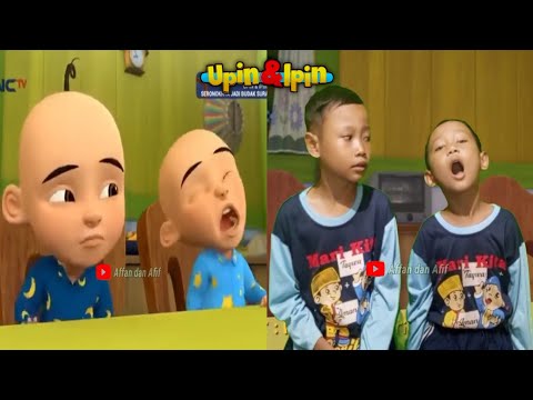 Upin Ipin masih mengantuk || Kompilasi tiru aksi Upin Ipin